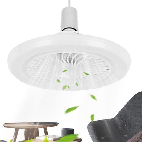 Deckenventilator mit Licht, schlanker Deckenventilator, Fernbedienung, 3 einstellbare Geschwindigkeiten (1/5)
