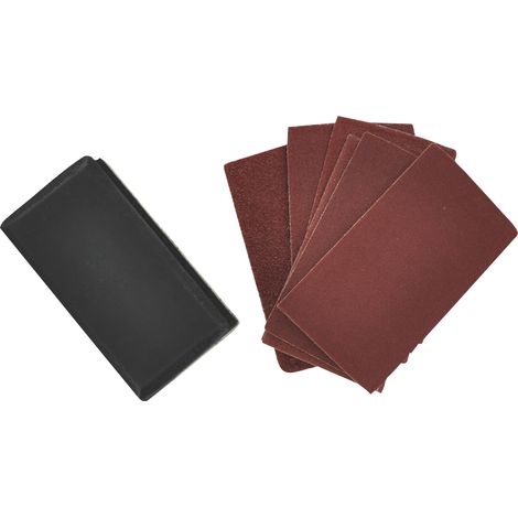 Tivoly • Juego de 13 Piezas • 1 Taco de Lijado Blando Ø12070mm Autoagarre • 12 Hojas Abrasivas