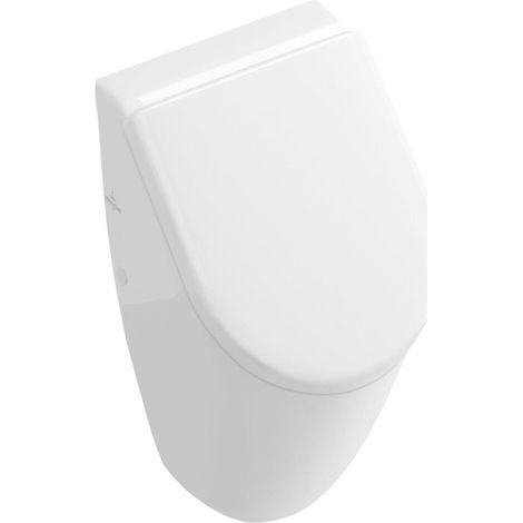 Urinoirs, 285 x 535 x 315 mm, alimentation encastrée, En porcelaine sanitaire Blanc