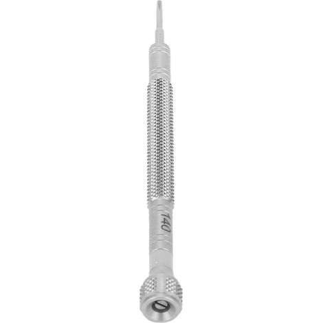 Tournevis de montre en acier inoxydable, tournevis cruciforme multifonctionnel pour la réparation de verres de montre, 1,4 mm / 0,055 po (1/5)