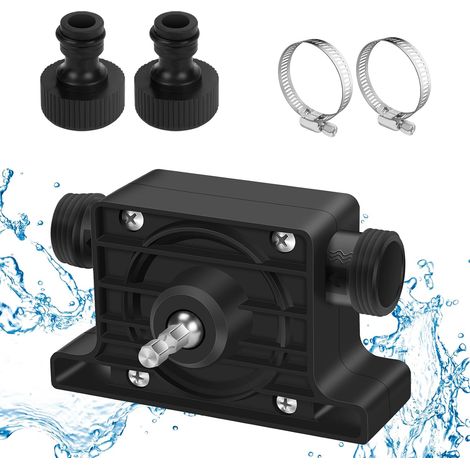 Pompe à Eau pour Perceuse Sans Fil Pompe a Gasoil Mini Pompe de Forage Pompe Perceuse Électrique Pompe Auto-amorçante pour Diesel Huile Liquide Eau Fioul Maison Jardin Mini Piscine Fontain (1/5)
