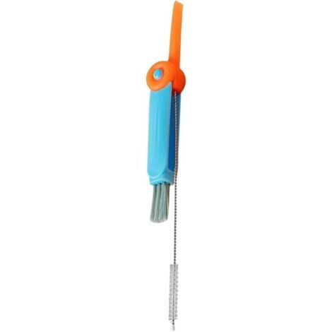 Brosse de nettoyage de couvercle, brosse de nettoyage de couvercle de tasse, Brosse multifonctionnelle pour couvercle de bouteille, Brosse de nettoyage de couvercle de tasse Portable, brosse de nettoy (1/4)