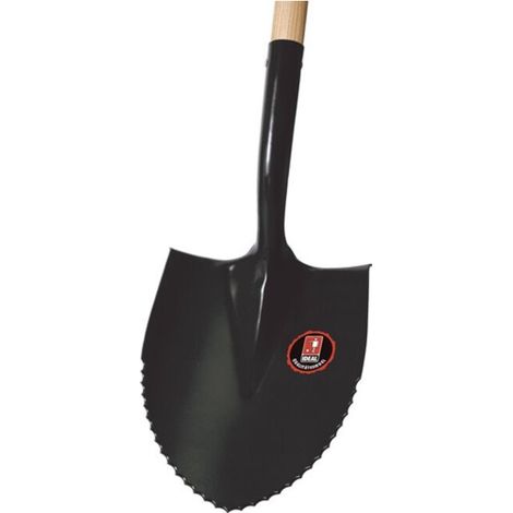 Pelle bêche IDEAL 300 x 220 mm avec manche en frêne en T - 8830105
