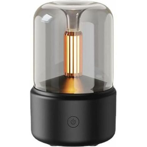 Diffuseur d’huiles essentielles silencieux avec brume fine – pour bureau, maison ou boutique, 100 ml, fonction minuterie et lumière LED réglable (1/5)