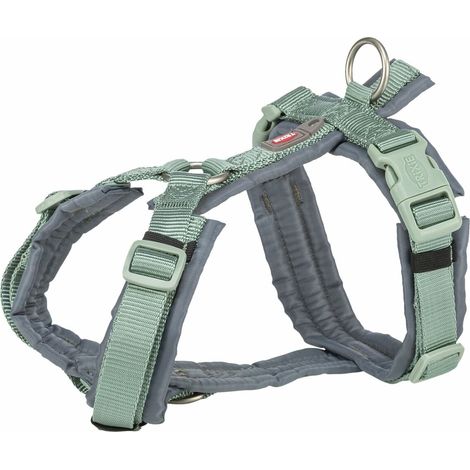 Imbracatura per Cani Trixie Premium Trekking Verde Grafite M