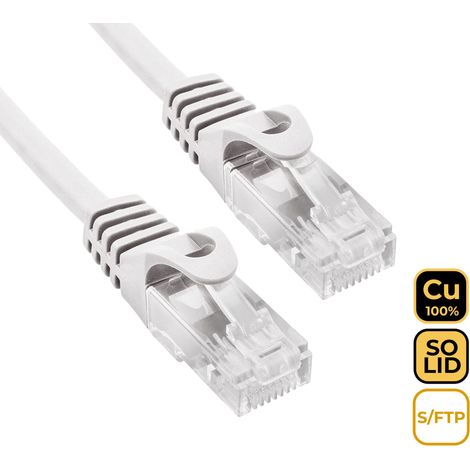 Phasak Kabel de S-FTP Netzwerk Cat.6A CU LSZH Grau 5 m - PHK 2005