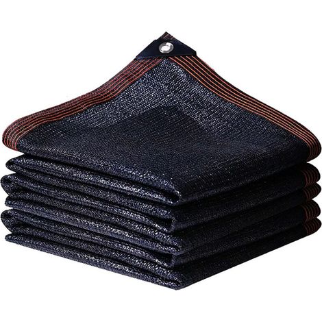 Filet D'ombrage pour Serre, 40% Noir Voile Ombrage Ajourée Tissu D'ombrage Pare-Soleil Tissu avec Oeillets, pour La Couverture Végétale Jardin Pergola Patio(4-PIN,2x2m) (1/5)