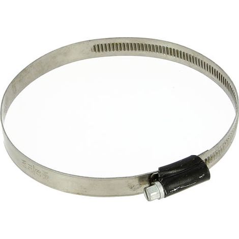 Collier acier à vis tangente bande pleine 12mm Ø90 à 110