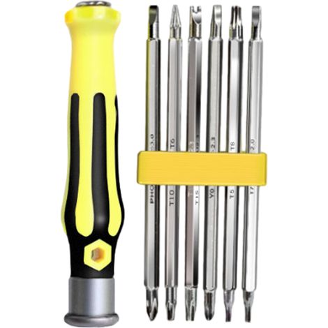 Tournevis Torx T8 T6 T5 - Ensemble de Tournevis à Tête Étoilée pour Réparation d'Aspirateurs - Compatible avec Modèles V6 V7 V8 V10 V11 DC24 DC40 DC41 DC50 - 3 Pièces