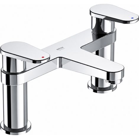 Mira Showers Minimal Round Bath Filler Mixer Tap Chrome Deck Mounted 2.1977.010 (1/3)