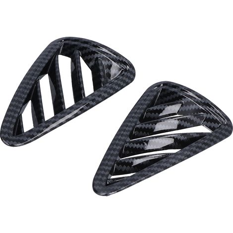 2 pièces habillage grille aération voiture avant supérieur style fibre de carbone compatible Mazda CX-3 CX3 2017-2018 (1/5)