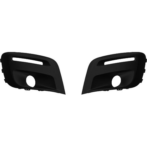 KIT MODANATURE DESTRA-SINISTRA NERO CON FENDINEBBIA - CITROEN - Berlingo 2015 -  1613564680 - 16800256XT (1/5)