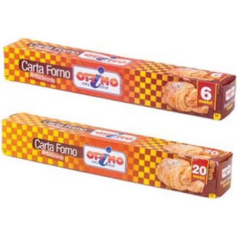 24PZ CARTA FORNO IN ROTOLO - mt.6