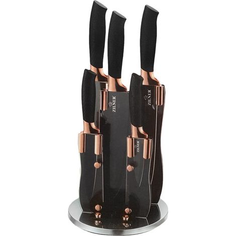 Set di 6 coltelli rivestiti Zilner Rosegold ZL-5118 (1/5)