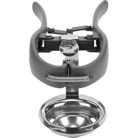 Apri-uova in acciaio inox, taglia-gusci manuale facile da usare, strumento creativo per la cucina. (1/5)
