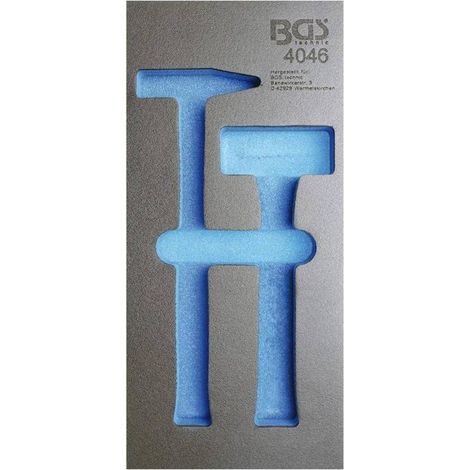 Insert de Servante d Atelier 1/3 Vide - 195 x 37 x 405 mm - Compatible Servante 4046 - Organisation et Gain de Place - D-Work