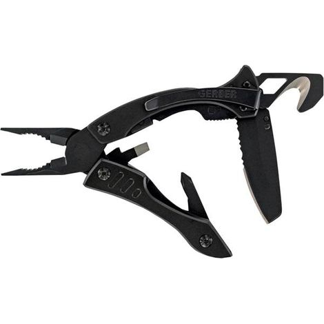 Gerber Crucial Black attrezzo multifunzione compatto e robusto