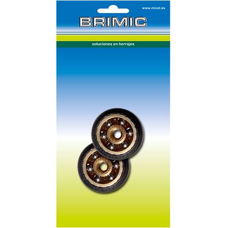 Blister con 2 Cuscinetti per Schermo RD1 Ø20mm Ne 91337 EDM
