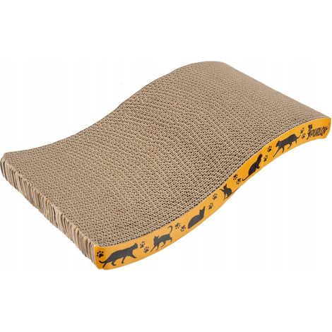 Northix Tabla Trébol Multicolor para Gato 22,5x43 cm