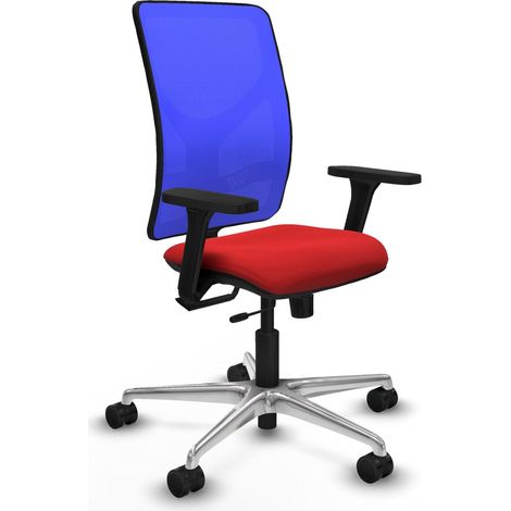 Silla de oficina piqueras y crespo Motilla negro brazos ajustables (1/2)