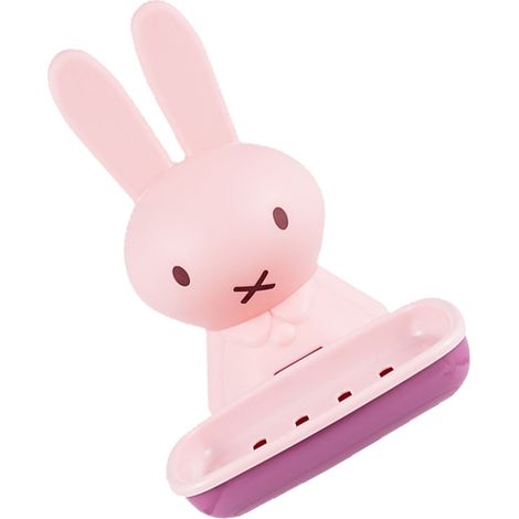 Porte-savon mural avec égouttoir, en plastique, pour salle de bain ou toilettes, rose-violet. Décoration intérieure pour la maison. (1/5)