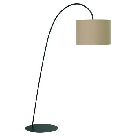 Lampadaire arc Nowodvorski ALICE beige métal tissu E27