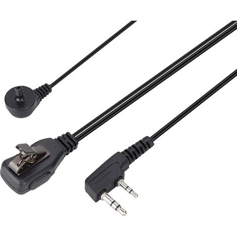 Acoustic Tube Earphone with Transparent Flexible Tube and Soft Earpiece for Two-Way Radio - 5R TK3107 (1/5)