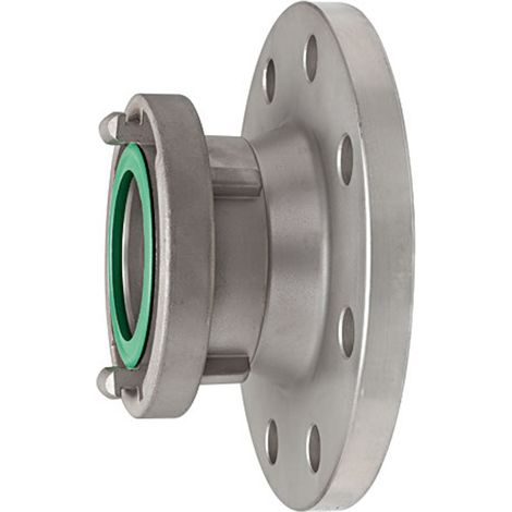 Riegler Storz-Übergangsstück, ES V4A, Storz-Größe 75-B, Flansch DN 80 (1/2)