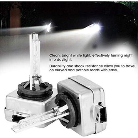 Kit 2 Lampade Xenon D1S 6000K 35W, Sostituto Impermeabile, Adatto per Philips 9285141294 (1/3)