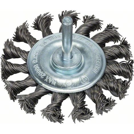 Bosch Brosse circulaire pour perceuses, à fils torsadés, 75 mm (1/2)