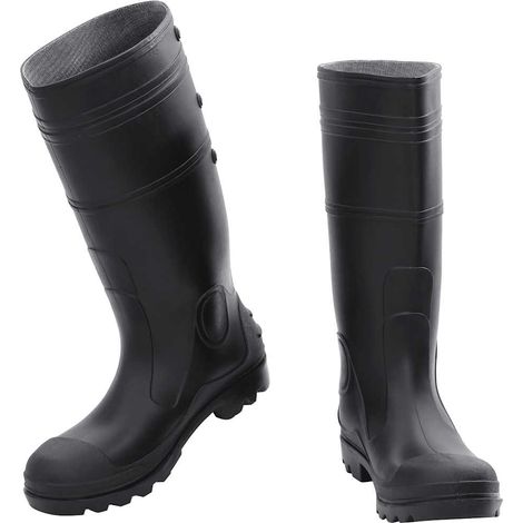 Bottes de pluie noir taille 42 PVC