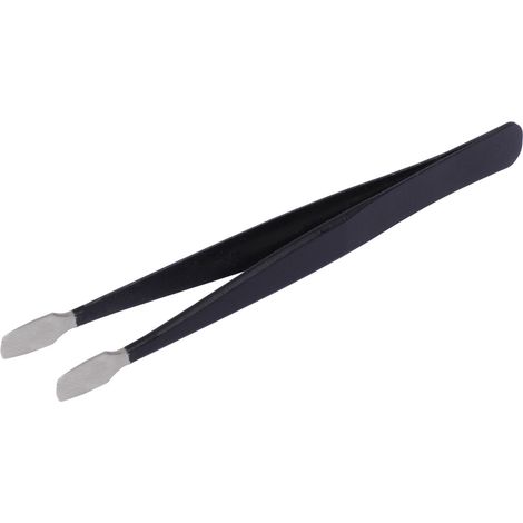 Quadrios 23EC156 ESD Pinzette   Flach, Abgerundet