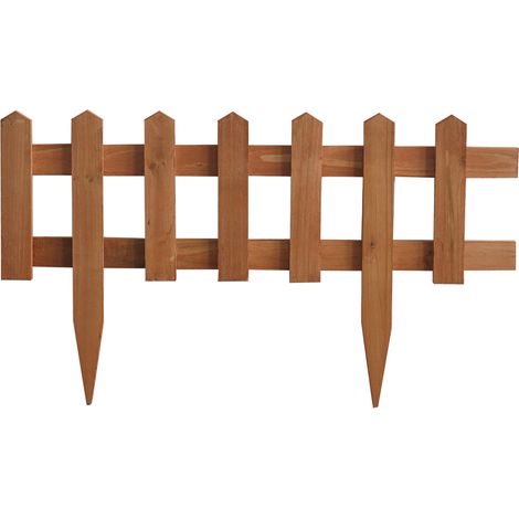 STECCATO IN LEGNO PER AIUOLE cm. 60 x 1 x h.35  - LIF