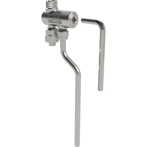 Kemper válvula de toma de muestras para llave de regulación de lavabo, Figura 188 00, DN 10, 1880001000