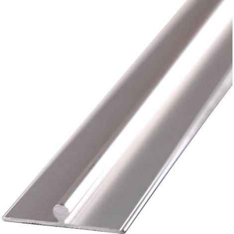 Profilé fixMI rétro-fit 1.50 m – Alu anodisé argent mat – Colle ultra-résistante incluse – Pour supports muraux plats – Mat Inter (1/5)
