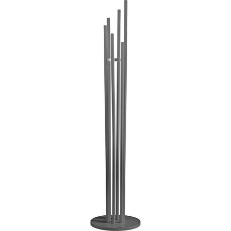 Perchero moderno mod. 471 acabado lacado en gris, 182 cm(alto)34 cm(ancho)34 cm(largo) (1/2)