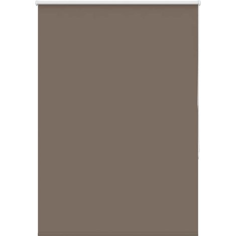 Store enrouleur occultant café 100x130cm largeur du tissu