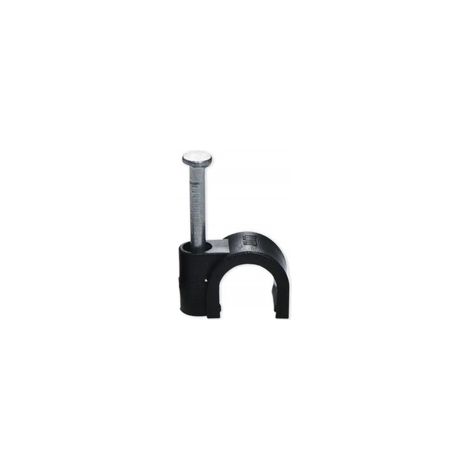 Support de câble rond Flop O 5 noir (1/2)