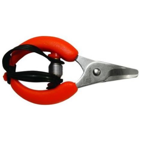 Ecef forbici cogliagrumi 10 cm per frutteto con lama curva in acciaio inox manici ergonomici rivestiti in PVC