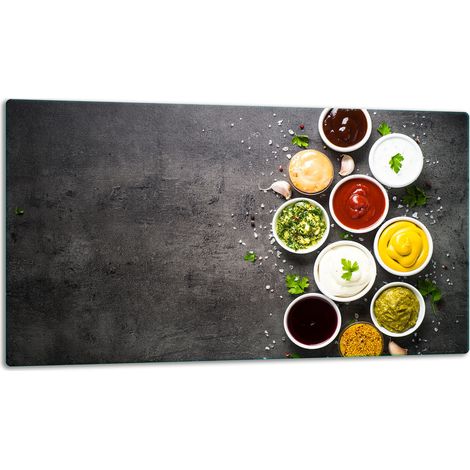 Tabla de cortar de cristal de 52x30 cm para cocina (1/5)