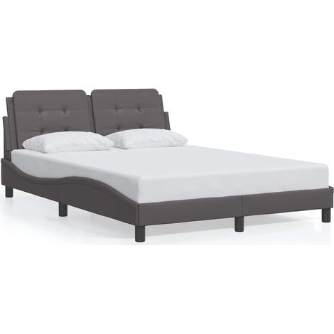 Maison Exclusive - Giroletto senza Materasso Zadar Crema 120x200 cm in Similpelle (1/5)