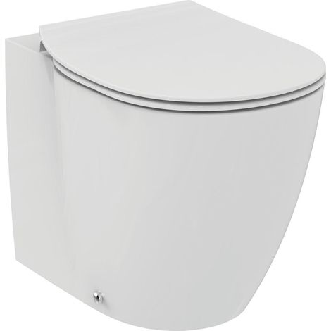 IDEAL STANDARD Connect vaso a terra universale a parete con aquablade® bianco codice prod: E052501 (1/2)