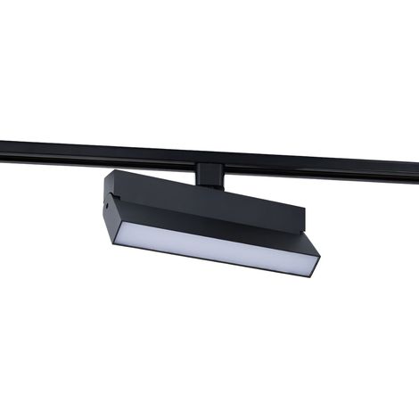 3-Phasenstromschiene Linear LED-Strahler 24W Dimmbar CCT Wählbar Elegant Schwarz (3000K - 4000K - 5000K) Wählbar