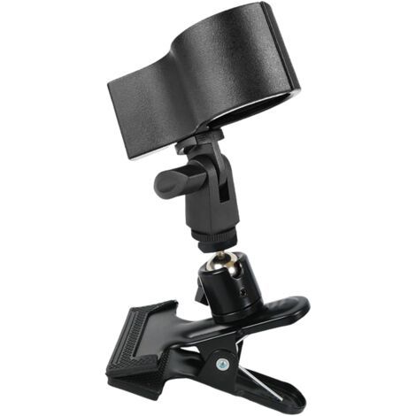 BUNTHAUS Générique Porte sèche cheveux pour coiffeuse Support pivotant à 360° pour table Support pour sèche cheveux pour Appartement Domicile Chambre à Coucher Vanité Évier Douche Comptoir WC (1/5)