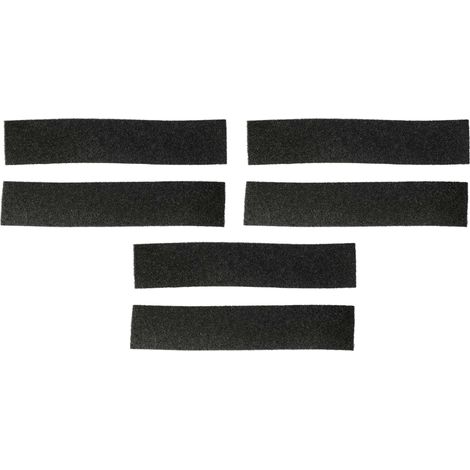 vhbw 6x Schaumfilter für Einfüllring kompatibel mit Miele EcoCare T 8000 WP Wäschetrockner - Ersatzfilter-Set