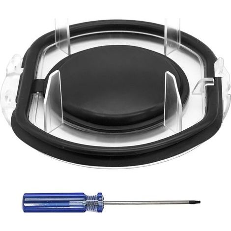 Coperchio per pattumiera con anello di tenuta, accessorio per Dyson, coperchi di ricambio con cacciavite, coperchio per pattumiera per Dyson v6 (1/5)