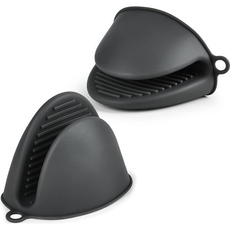 1 Paire Gant Cuisine,Silicone,Résistant Chaleur 230°C,Antidérapant,Four Barbecue (1/5)