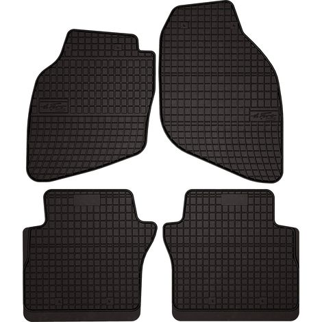 Alfombrillas de goma para Honda Jazz II hatchback (2002-2007) - negras, montadas (1/5)