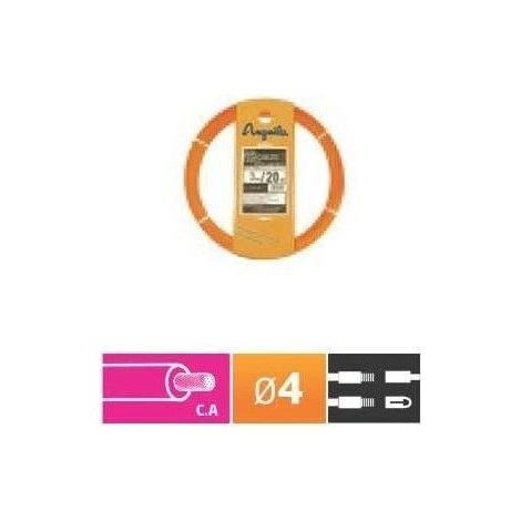 Guida pressacavo 15 mm 4 mm Anguilla 60400015