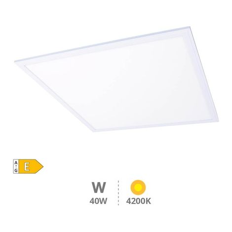 Panel LED Extraplana 42W 4200K blanco 59.5x59.5cm GSC